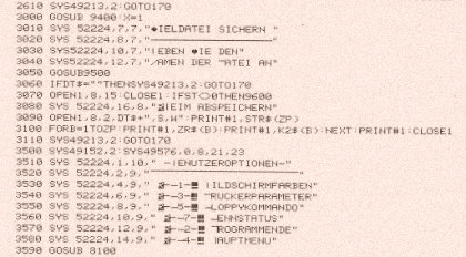 C64 BASIC Program C64 BASIC Program