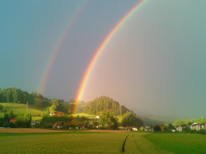 Regenbigen in Ramsei